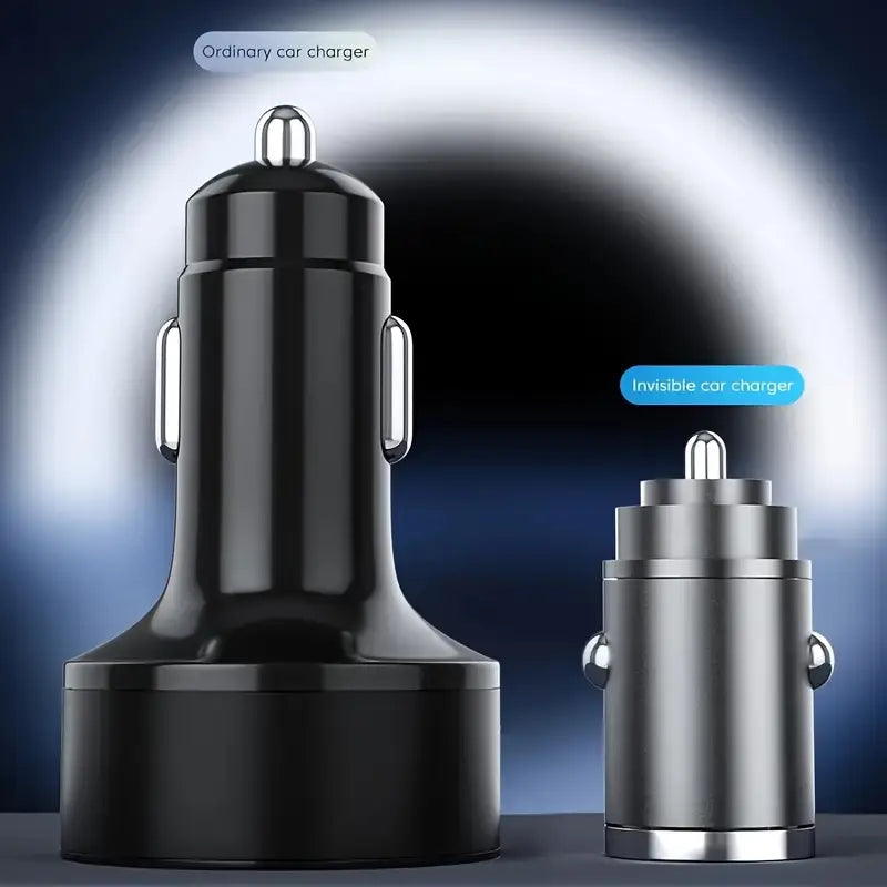 Haiyeasy Dual Port USB & Type-C Car Charger